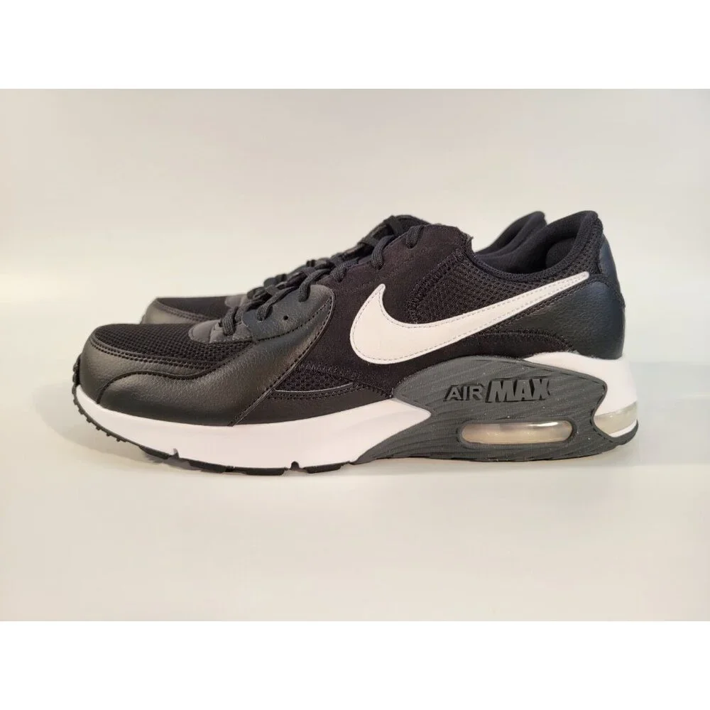 Nike Air Max Excee Black White Dark Gray Shoes Sneakers Mens Size 13 CD4165-001 - Picture 8 of 10